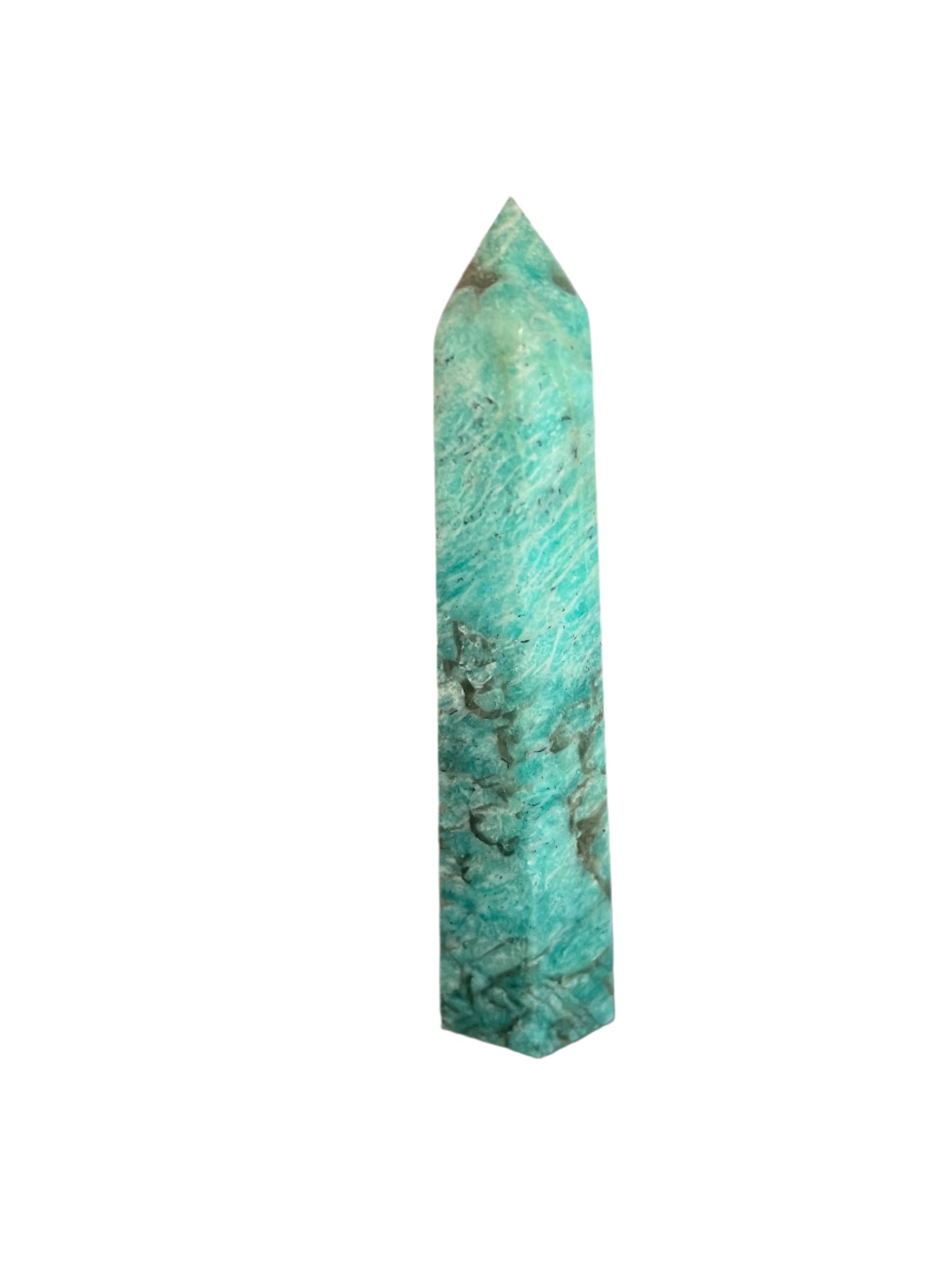Smokey Amazonite Tower - A4