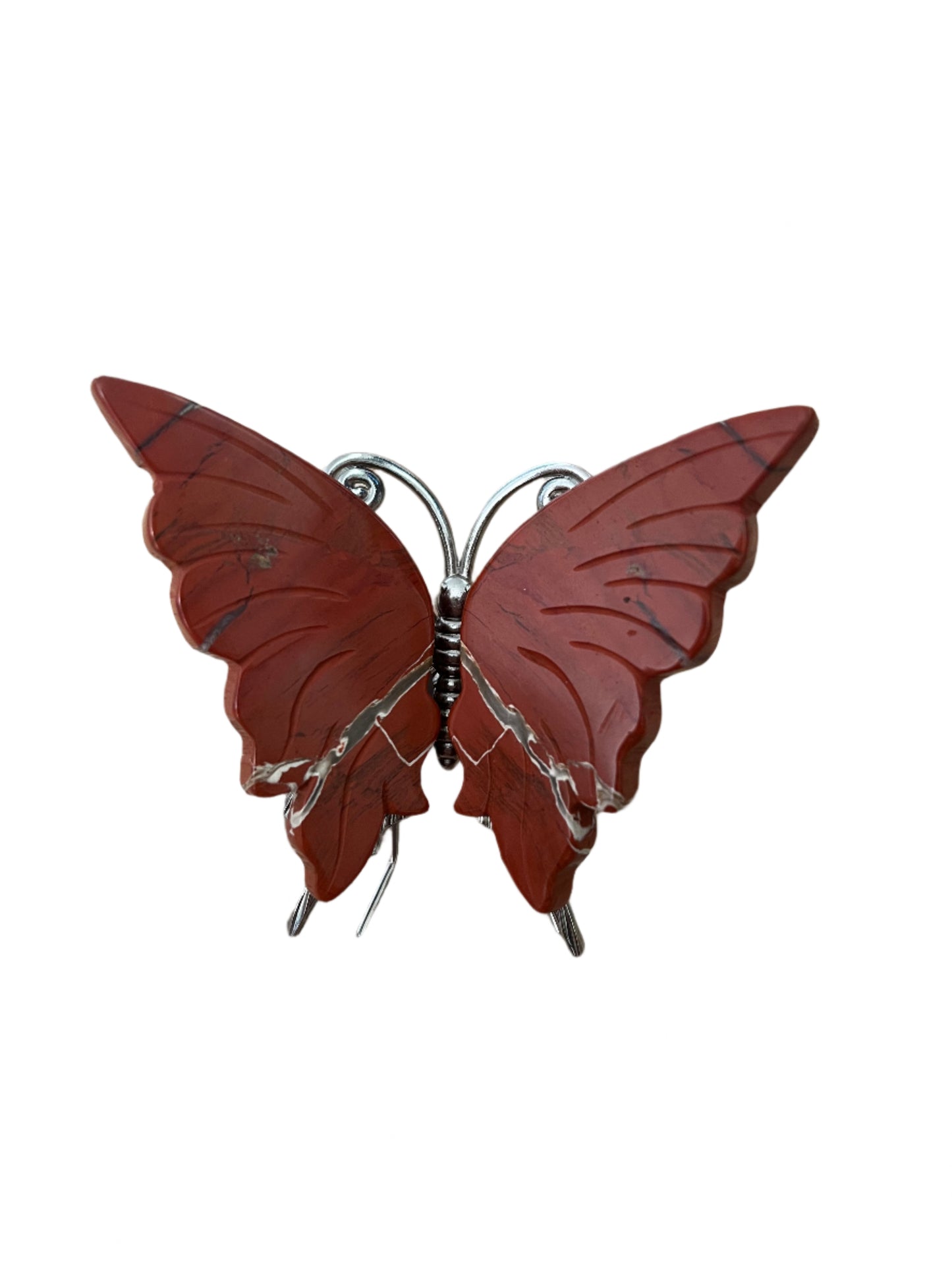 Red Jasper Butterfly - A8