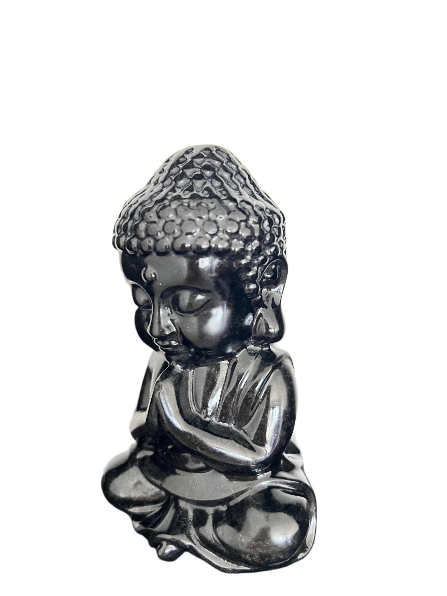 Black Obsidian Buddha - C12