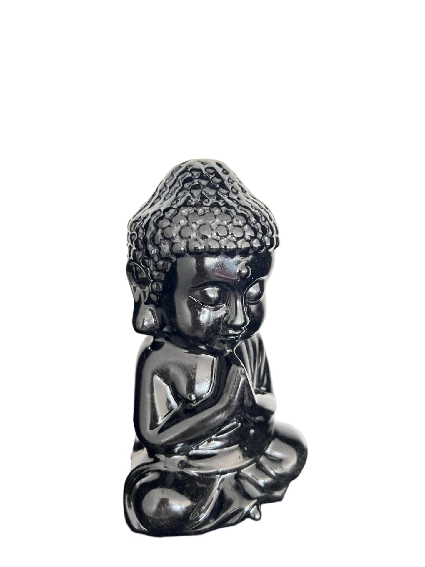 Black Obsidian Buddha - C12