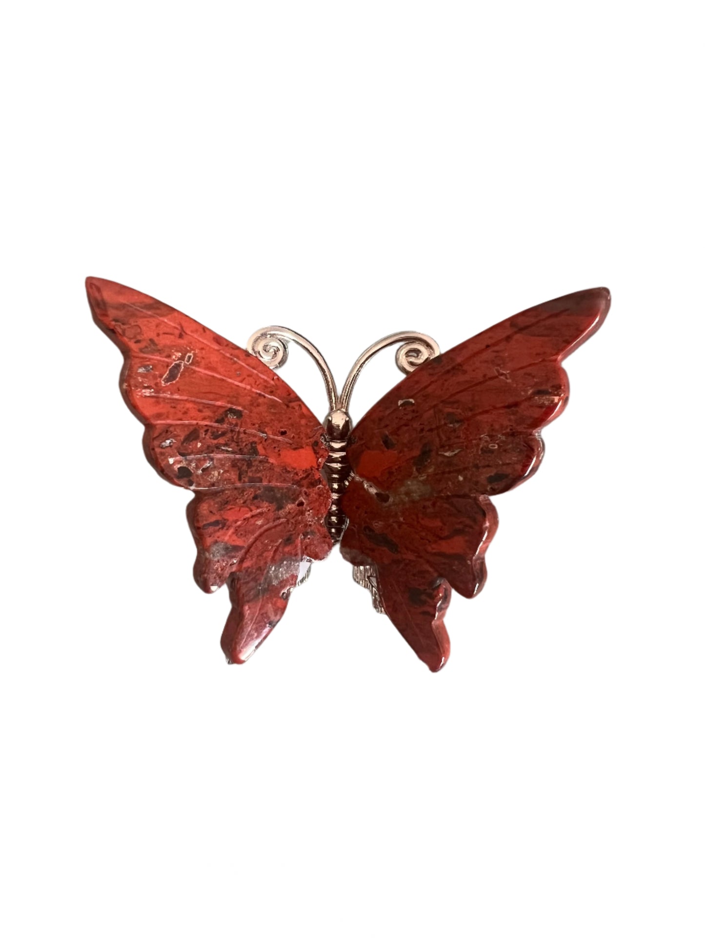 Red Jasper Butterfly - D3