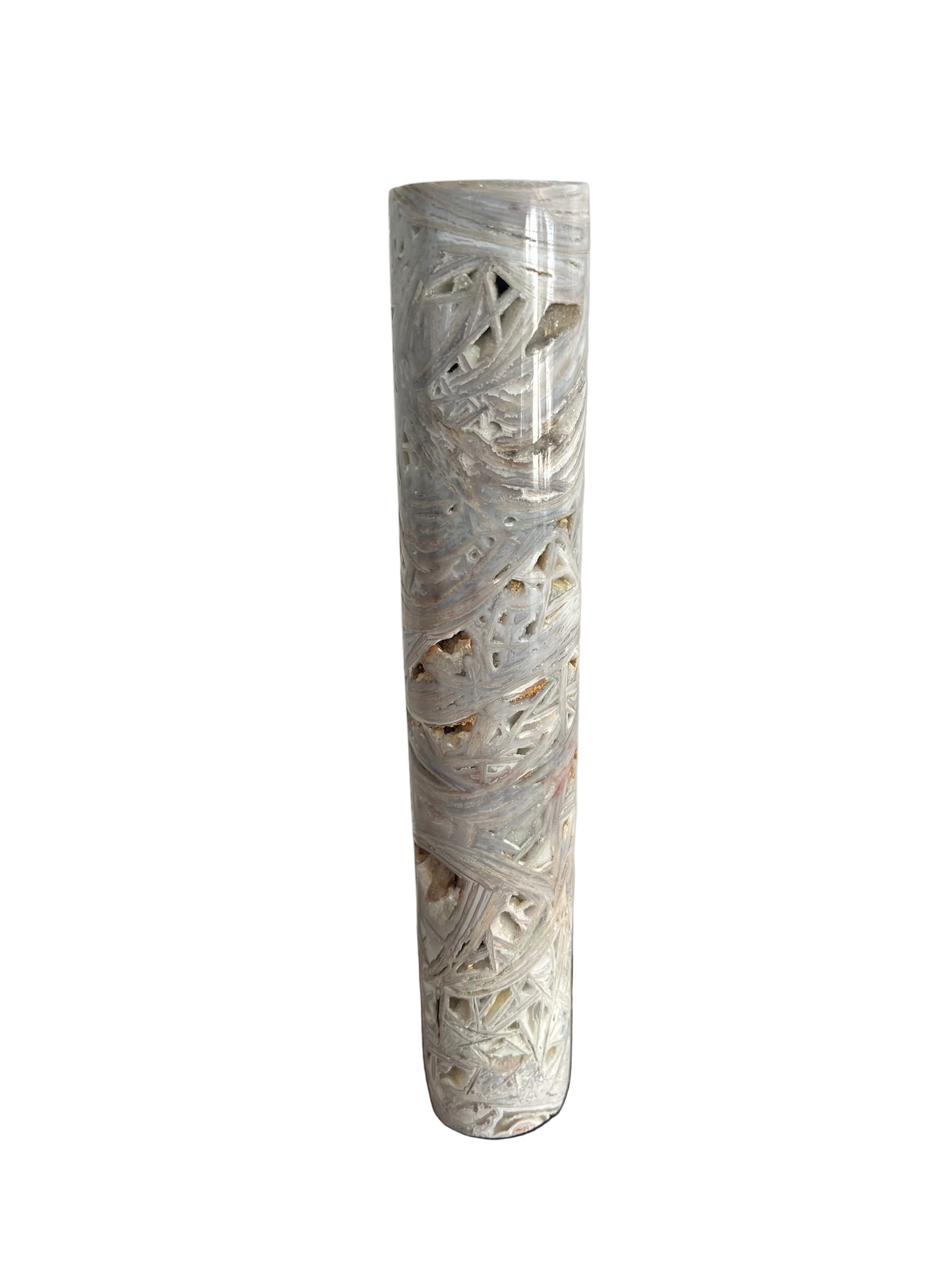 Mexican Agate Round Rod - E10