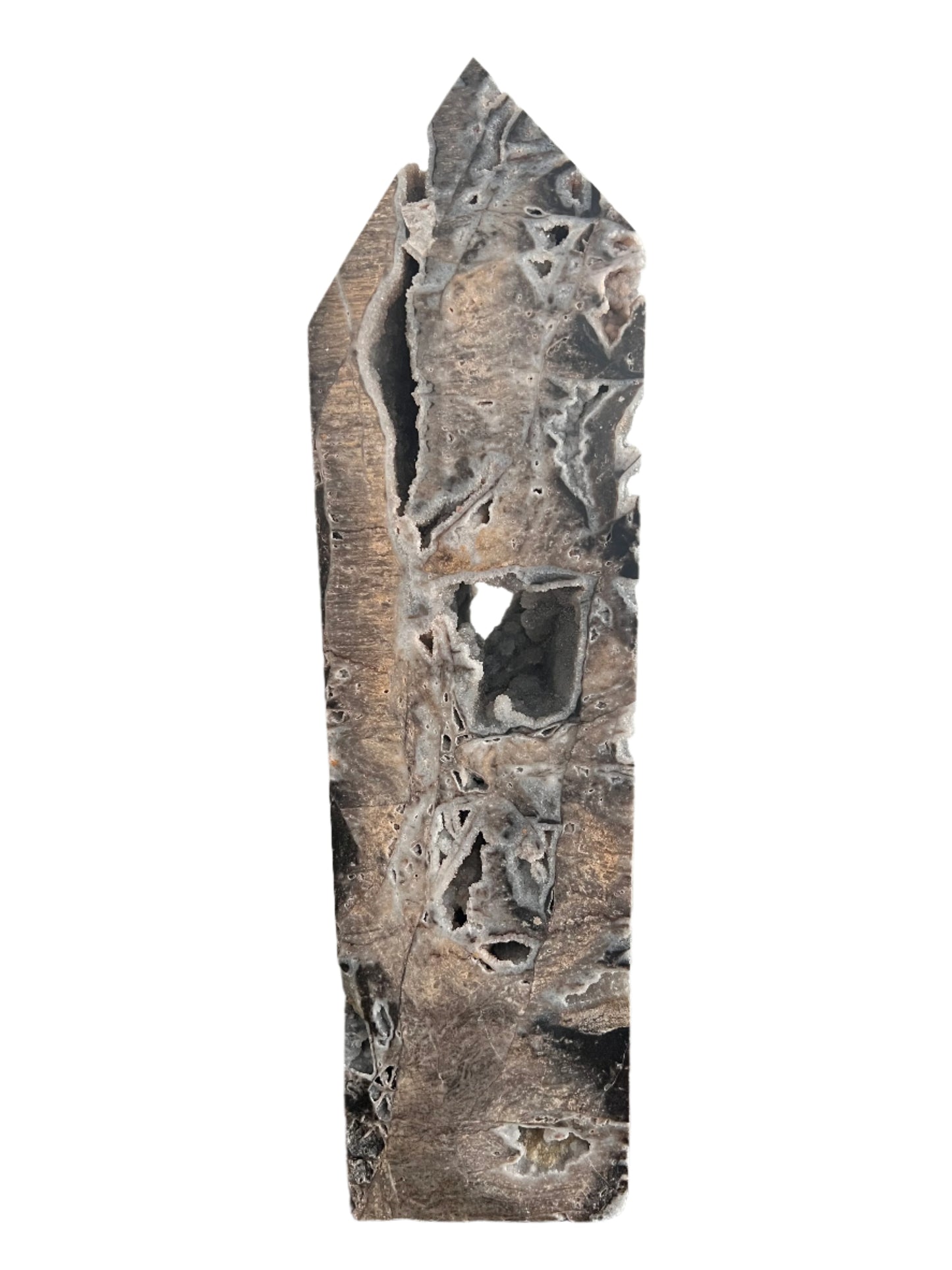 Druzy Sphalerite Tower - E13