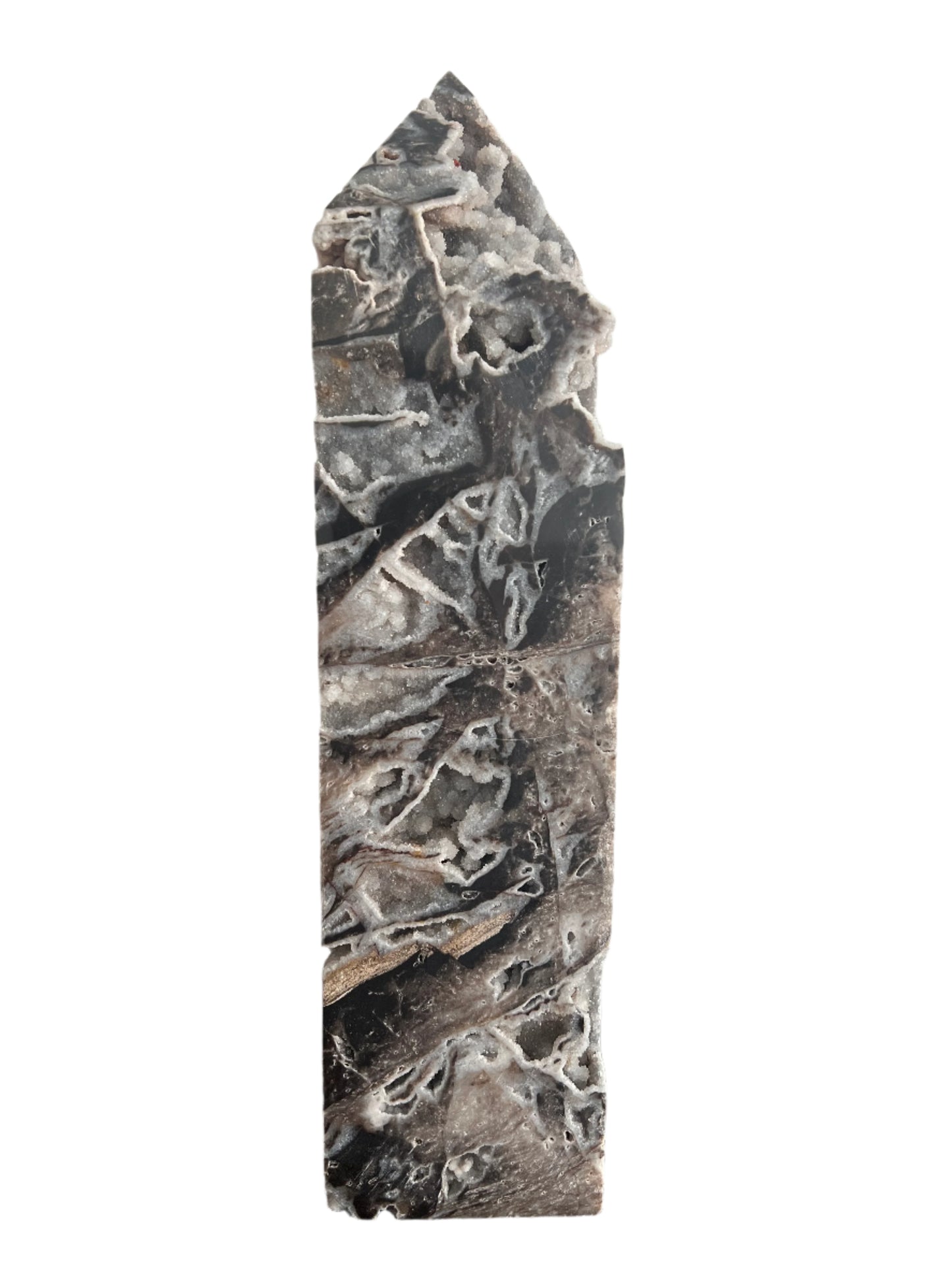 Druzy Sphalerite Tower - E13