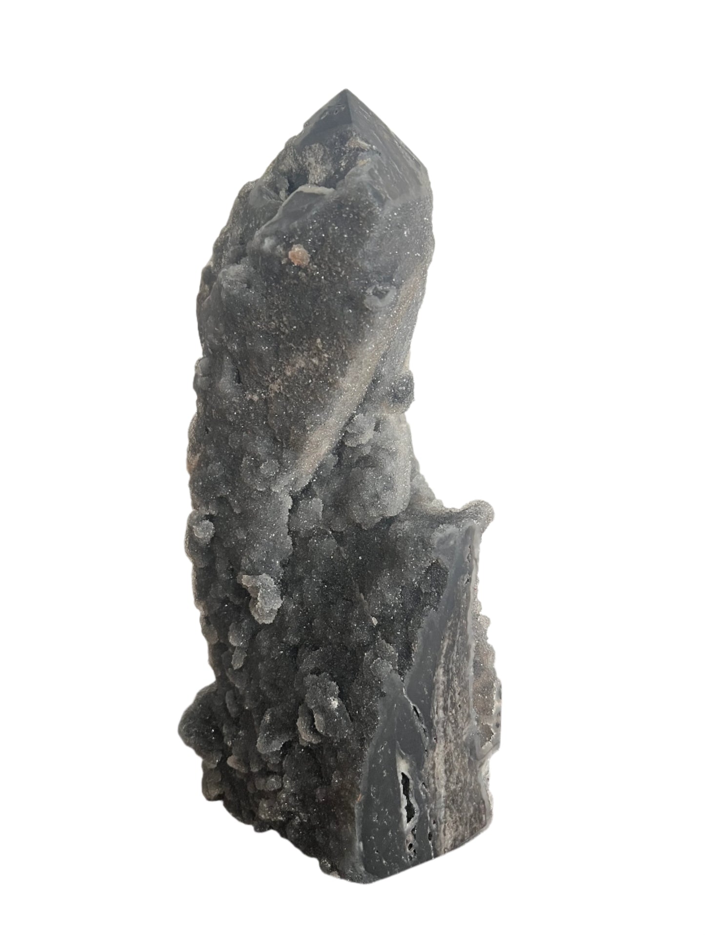 Druzy Sphalerite Tower - E15