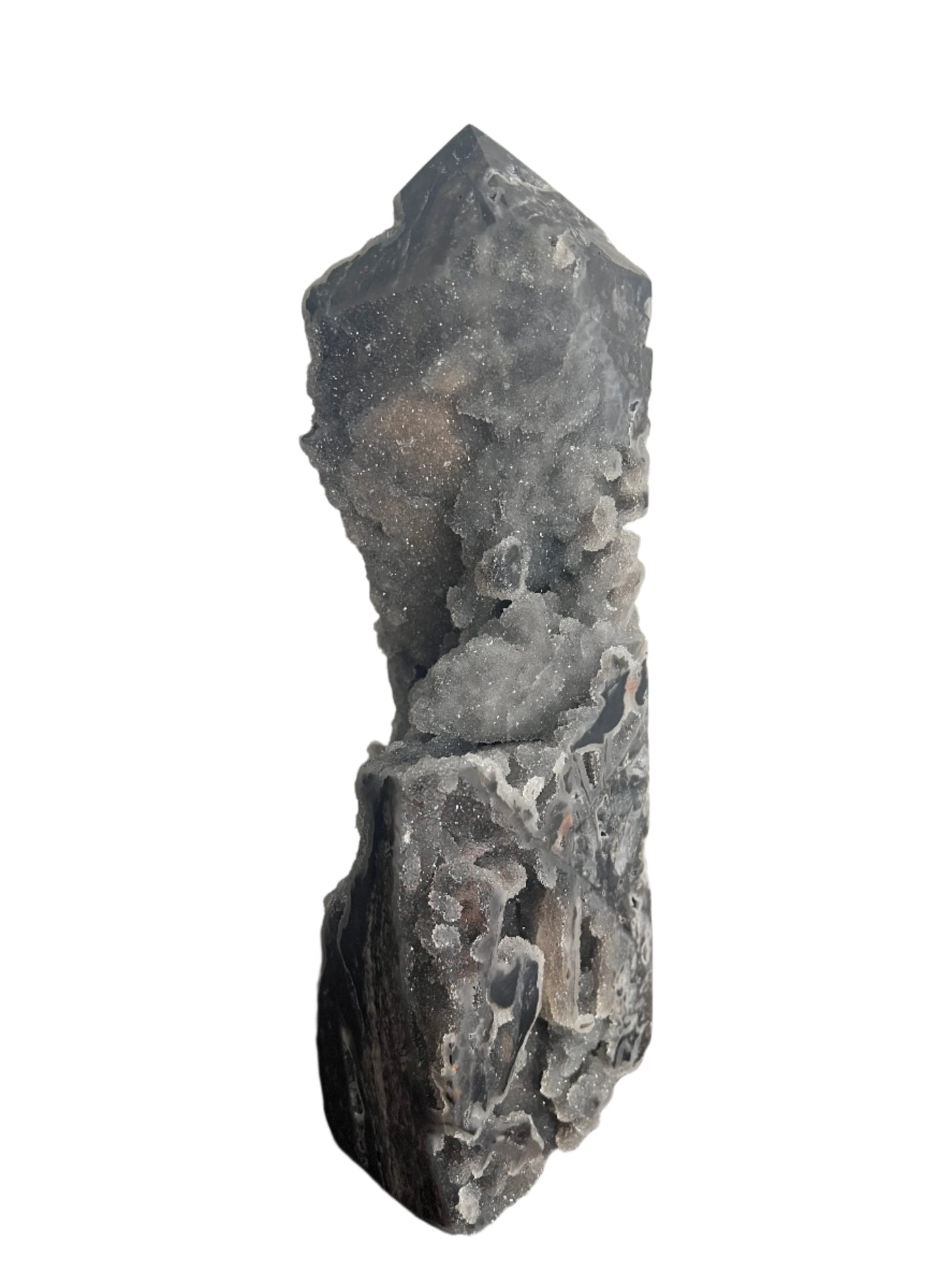 Druzy Sphalerite Tower - E15