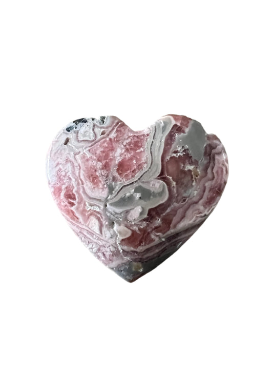 Rhodochroisite Heart - E21