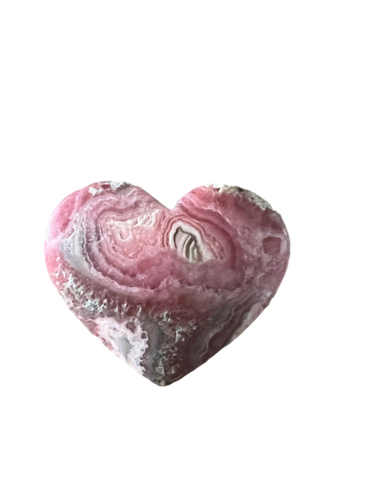 Rhodochroisite Heart - E22