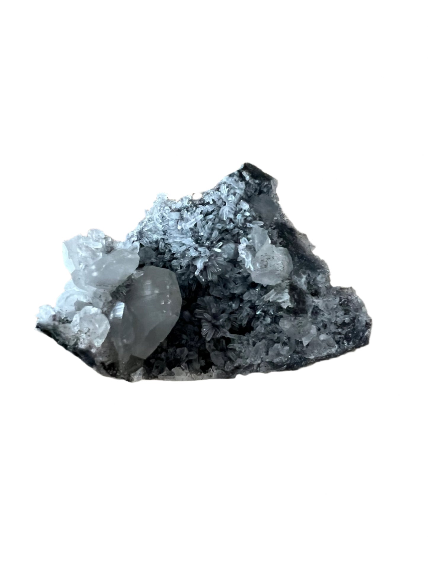 Sphalerite with Calcite - E36