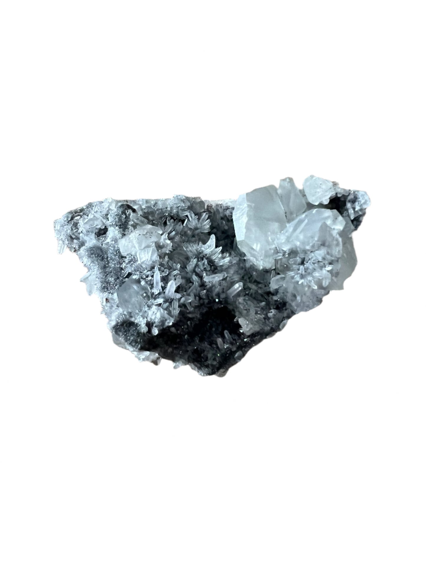 Sphalerite with Calcite - E36